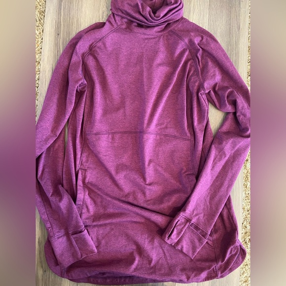 Duluth Trading Company Plushcious Funnel Neck Tunic Size Extra Small - Picture 1 of 8